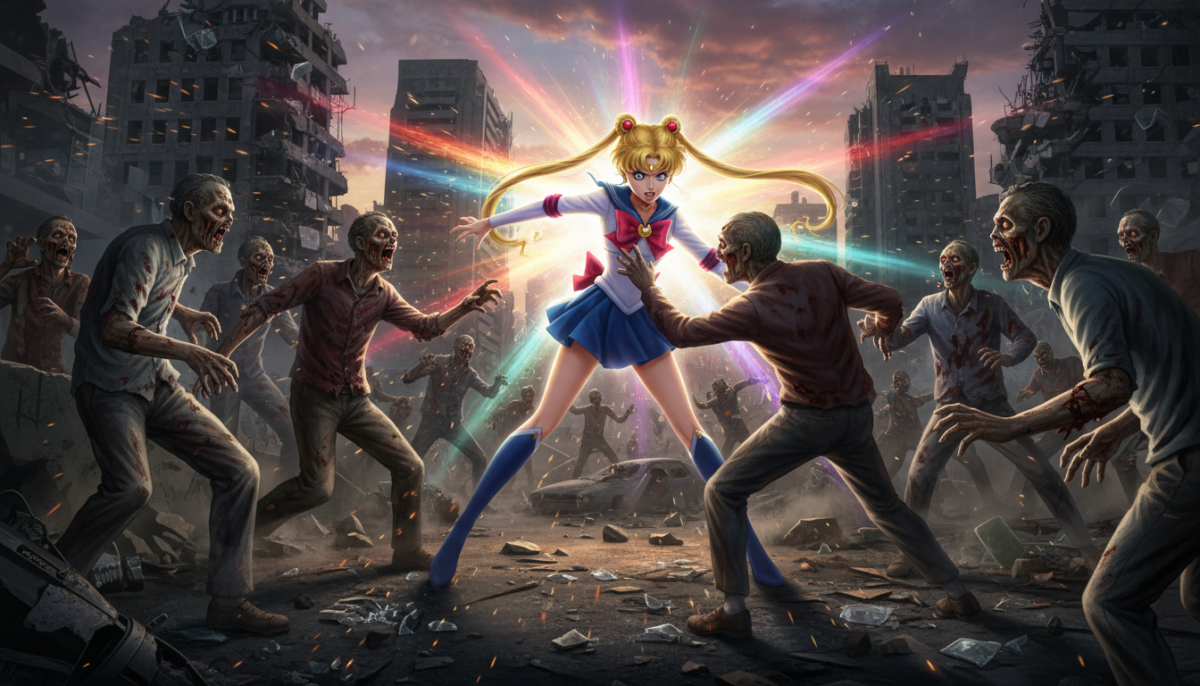 découvrez le choc épique entre sailor moon et the walking dead dans la sortie d'action-fantasy la plus palpitante de 2026, mêlant magie, horreur et aventures intenses.