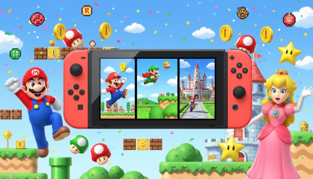 Nintendo Switch Online célèbre la Journée Mario avec l'ajout de trois nouveaux jeux
